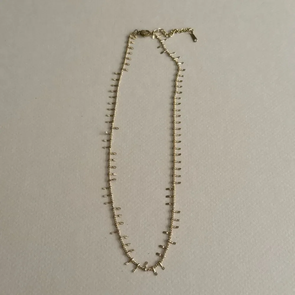 Elegant Gold Necklace #1691 - Picture 2 of 3